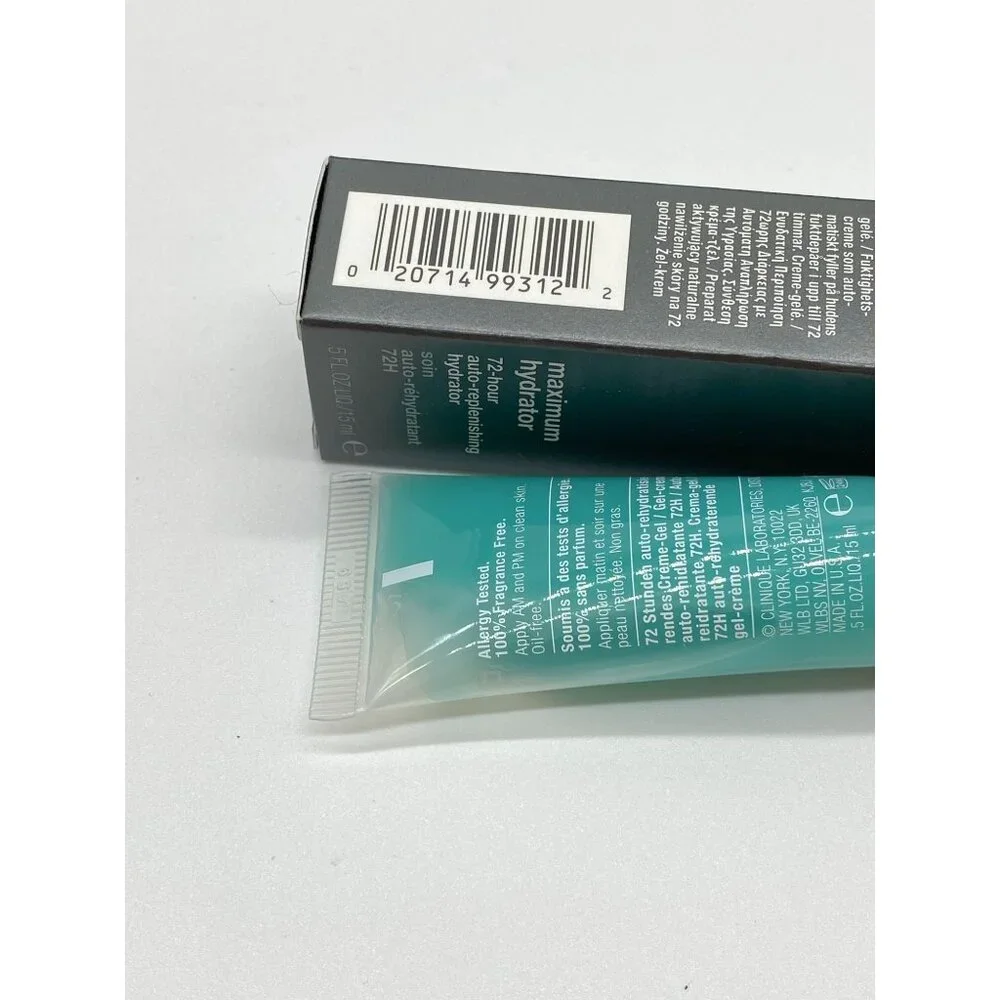 Clinique Maximum Hydrator 72-Hour Auto-Replenishing Hydrator 0.5oz New with Box
